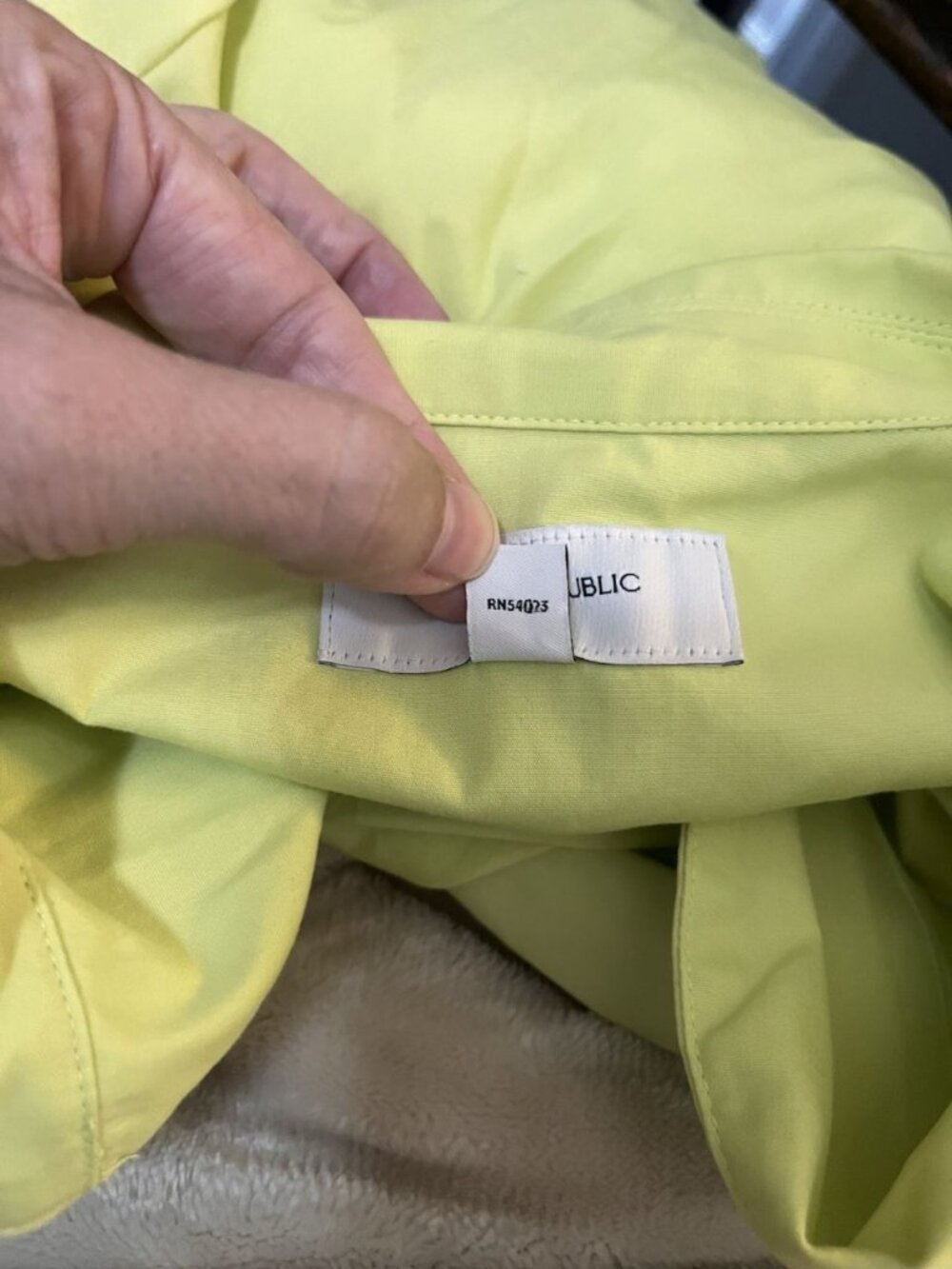 Banana Republic Cotton Tab Poplin Trapeze Maxi Shirt Dress Sz XXL Collared Yello - Picture 9 of 11